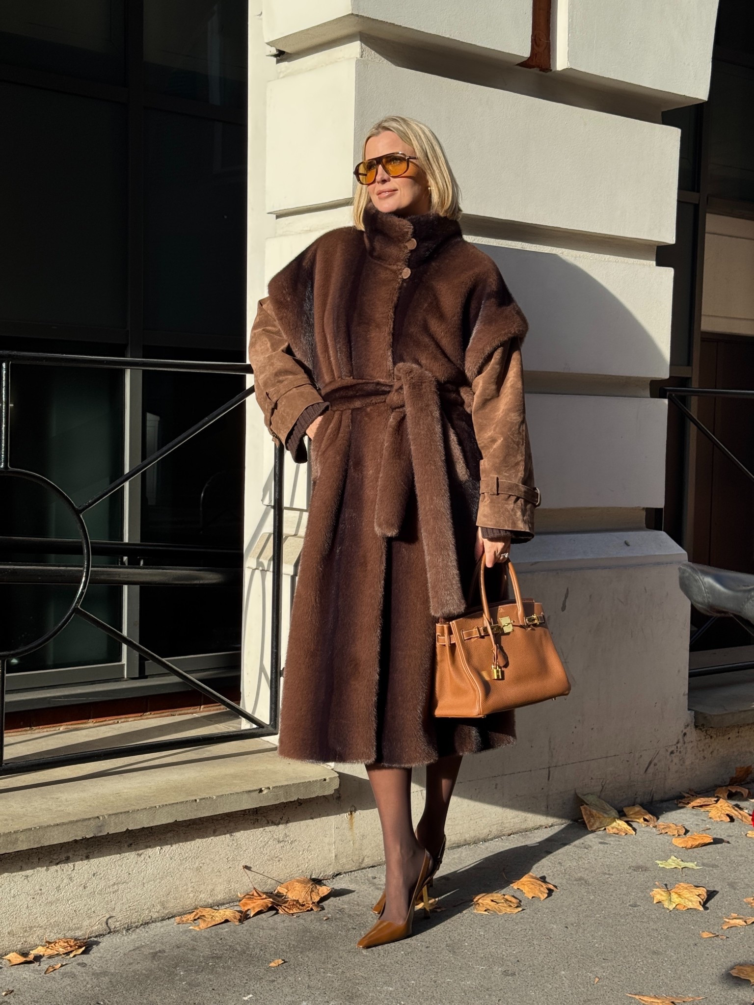 The weather turned colder just in time for my beautiful new faux fur coat to arrive! 

Size medium coat 
Shoes true to size 

#LTKautumn #LTKwinter #LTKeurope