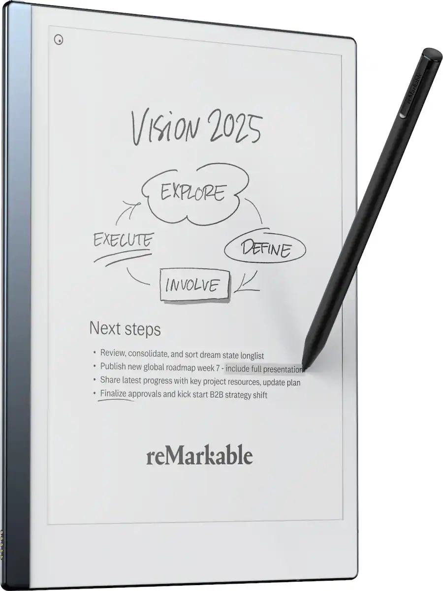 reMarkable - 2 - 10.3” Paper Tablet with Marker Plus - Black | Best Buy U.S.