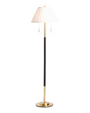 60in Wrapped Pleated Share Floor Lamp | TJ Maxx