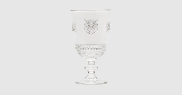 Tiger head wine glass | Gucci (US)