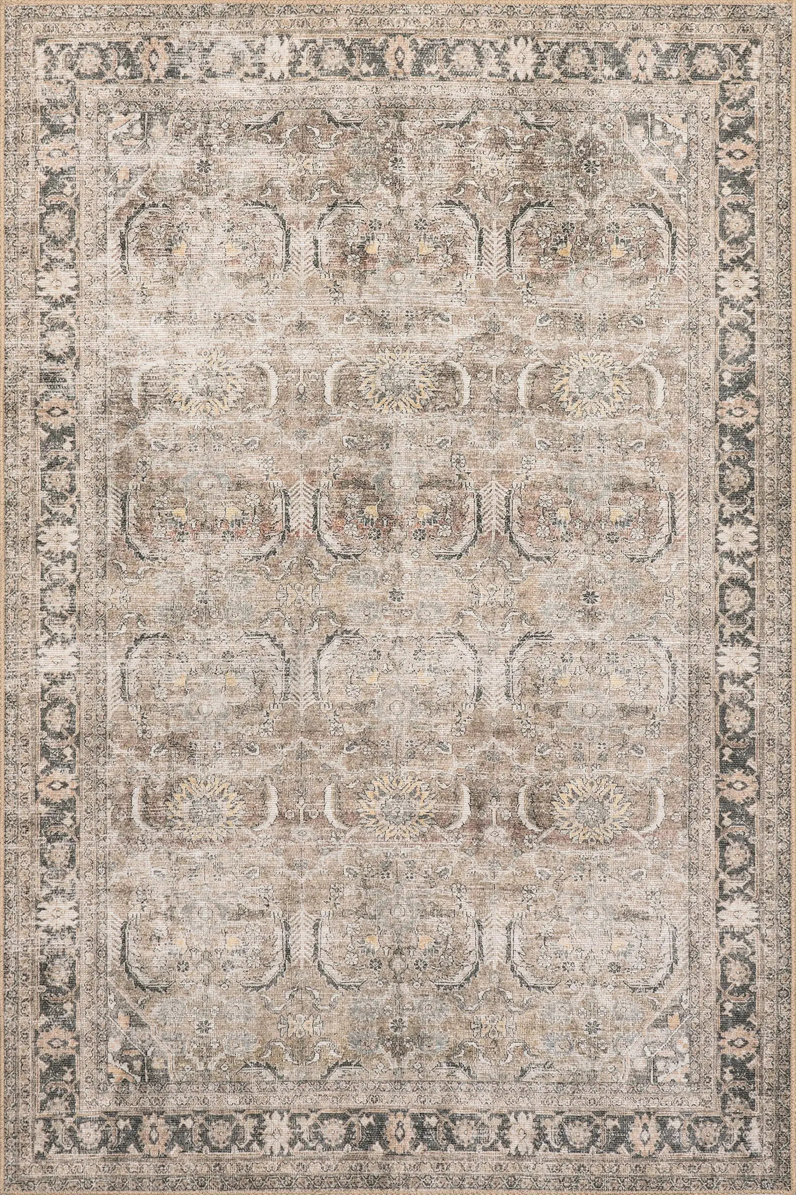 Red Bank Antiqued Jute-Blend Rug | Brown | Rugs USA