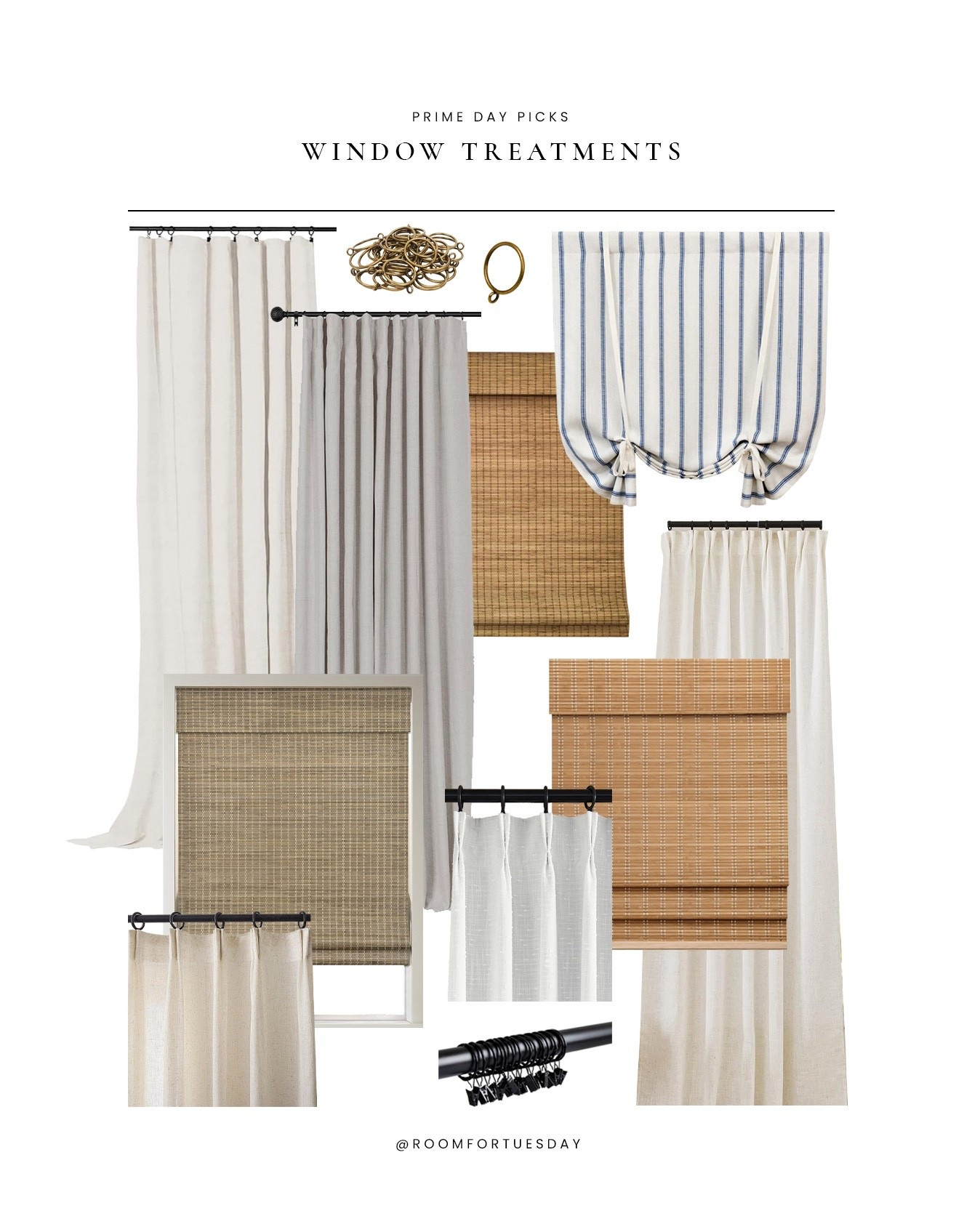 Designer approved window treatments on sale for Prime Day! 

#LTKSaleAlert #LTKFindsUnder100 #LTKHome