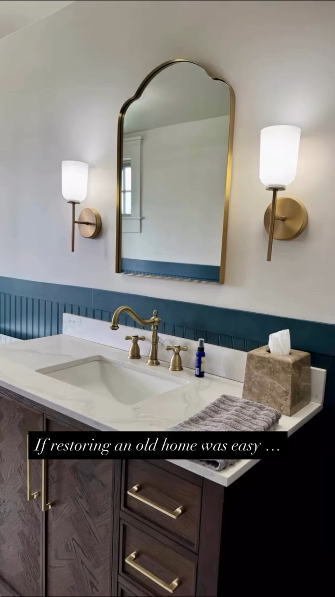 If restoring an old home was easy…

But here’s the truth:
There were tears.
There was blood.
There was Raccoon 💩 (so much).
There was… a chimney we did NOT ask for.
There was hard labor, bruises, and a few “why do we live like this?” moments.

And still, I wouldn’t give a second back.
Restoring an 1860 home is messy, magical, exhausting, and the most rewarding experience of our lives.

Welcome to #PoundHomeAndGardens, where we make old things beautiful again. 🖤✨

Even an upstairs bathroom renovation 😉