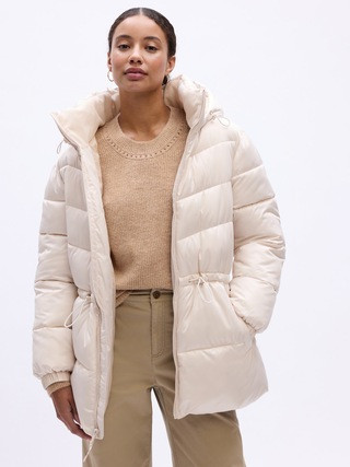 ColdControl Max Relaxed Long Puffer Coat | Gap Factory