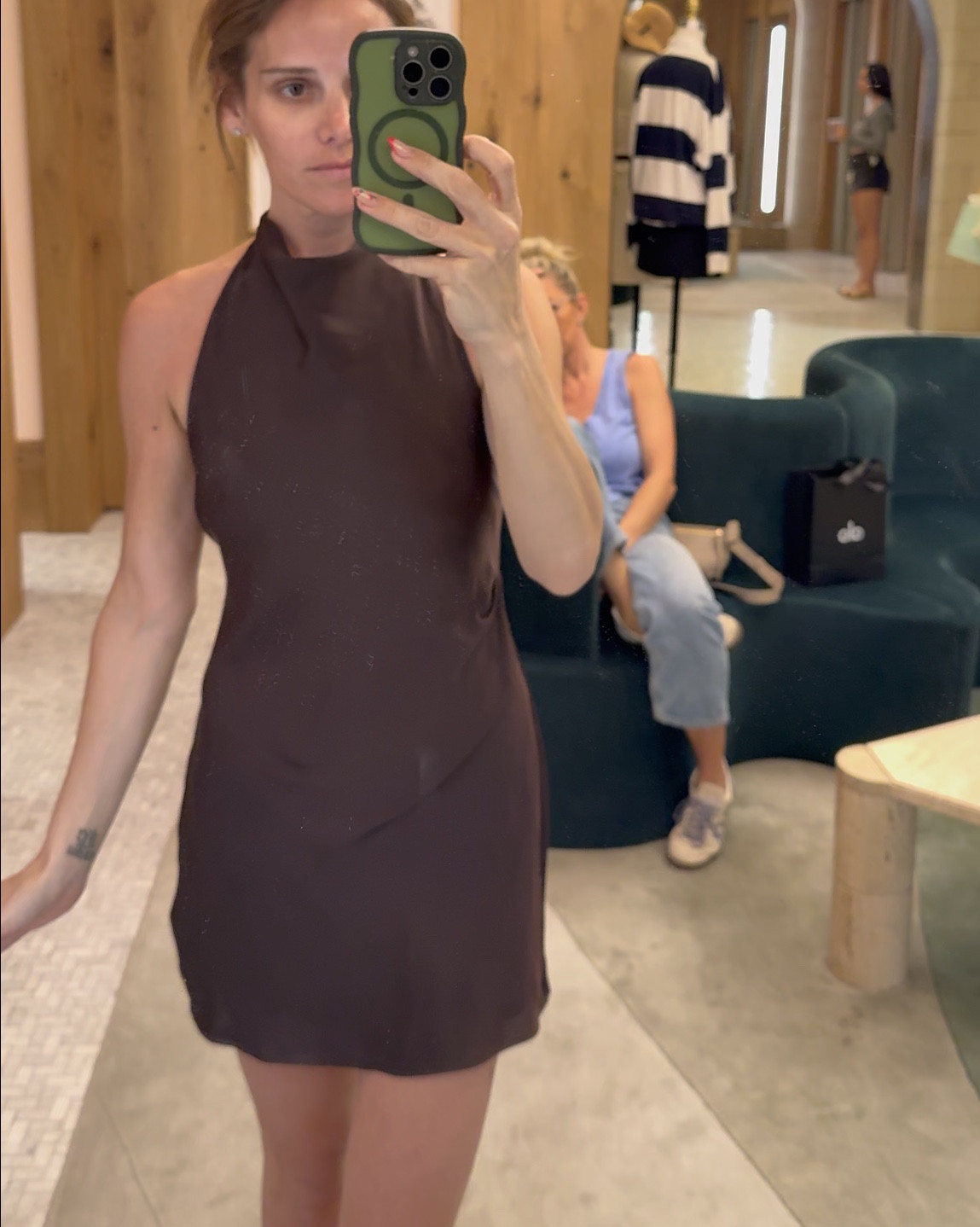 Have this dress in purple and am just obsessed with this gorgeous brown! Perfect for a night out. 

#LTKWedding #LTKvlog #LTKgrwm