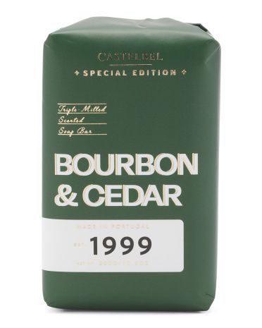 10.5oz Bourbon And Cedar Soap Bar | TJ Maxx