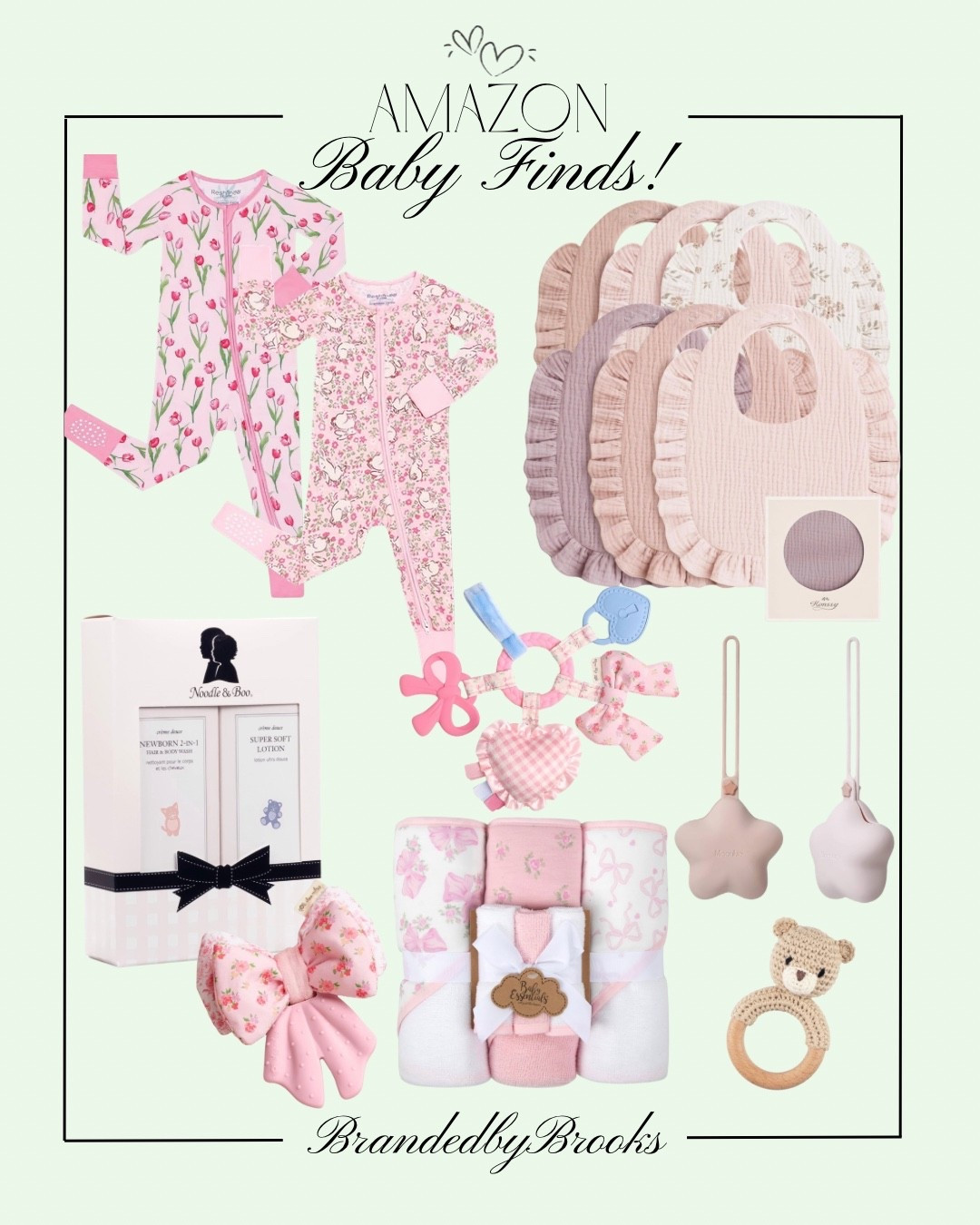 Amazon baby finds for our sweet girl 🎀🍼 

From cozy sleepers and the sweetest bibs to bows, blankets, bath essentials & more! I rounded up some of our favorite girly finds all in one place. 💕✨

✨ Shop everything through my LTK! 🛍️

#LTKmomlife #LTKKids #LTKBaby