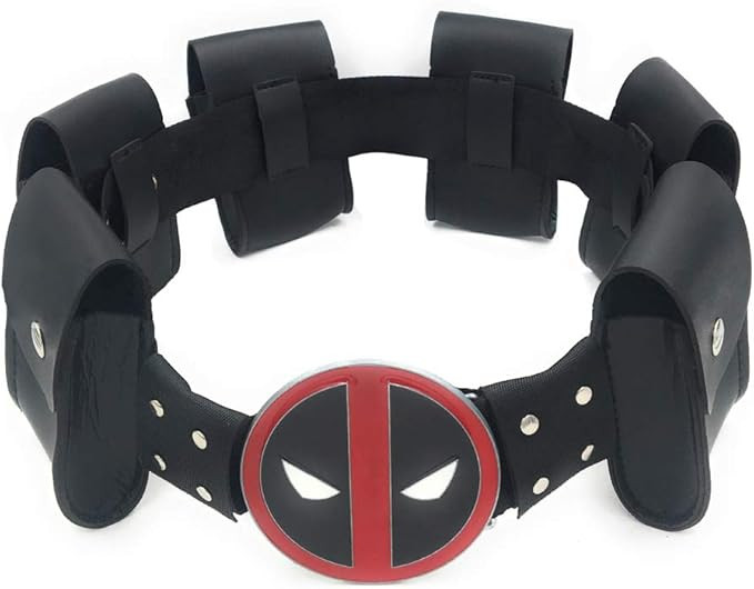 Deadpool Rulercosplay Game Cosplay Mask, Belts and Sword Belt | Amazon (US)