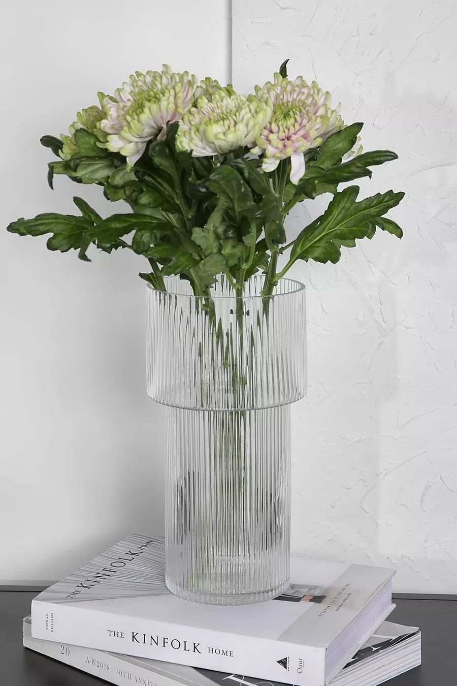 Ribbed Glass Vase | Boohoo.com (US & CA)