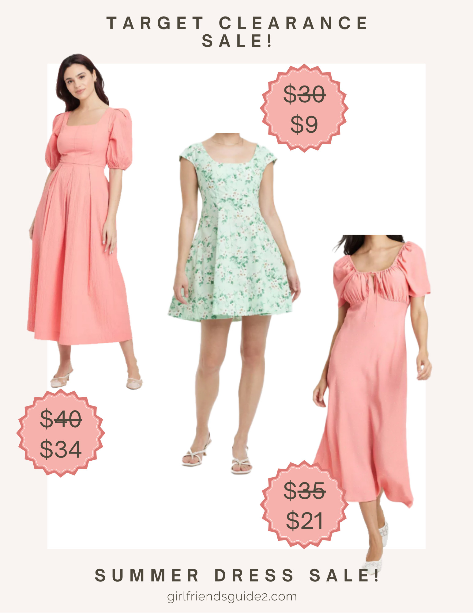 Target summer dresses on clearance!

#target #sundress 

 #LTKSaleAlert #LTKFindsUnder50