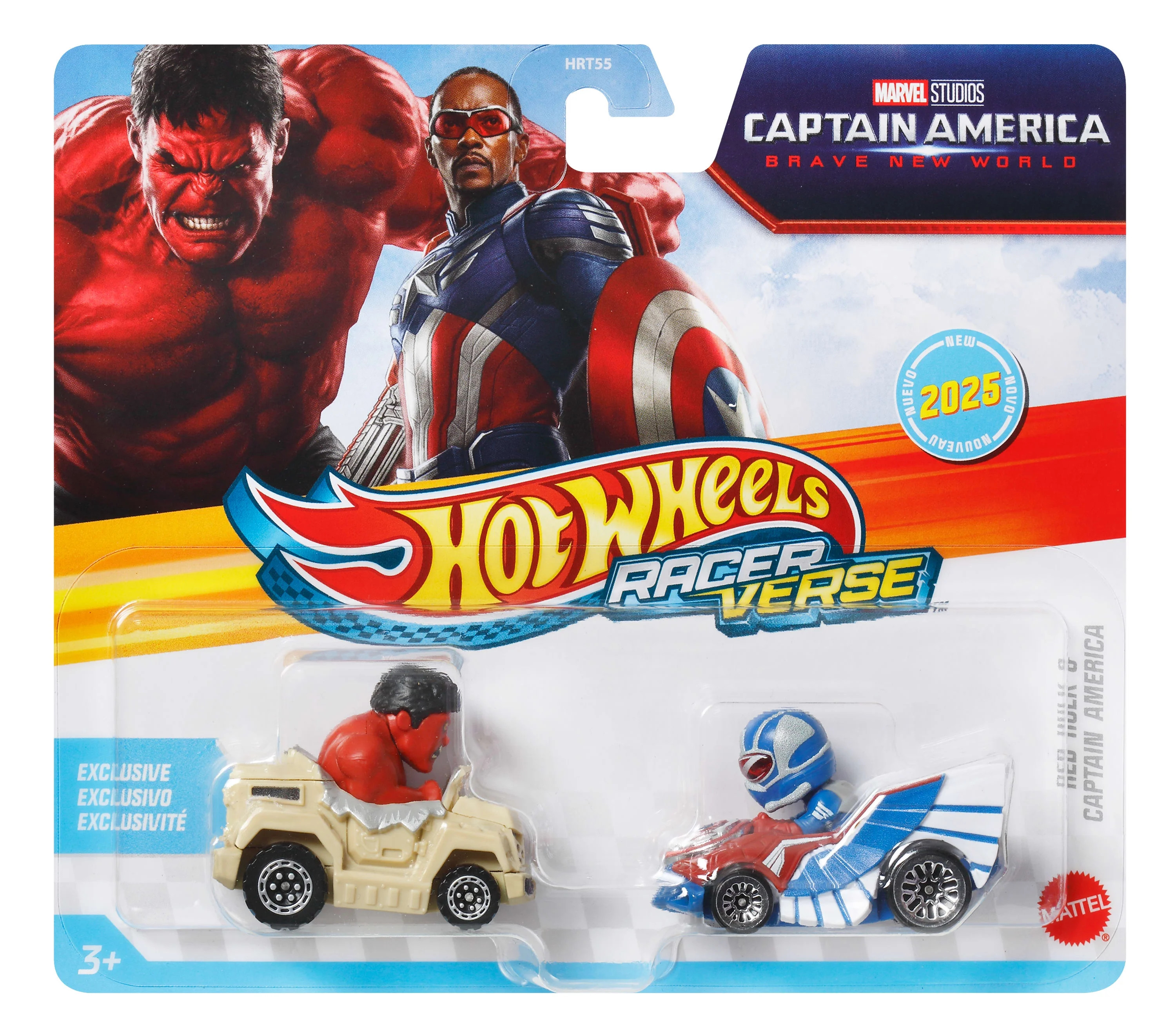 Hot Wheels RacerVerse Die-Cast Cars, Set of 2 Toy Vehicles with Character Drivers Optimized for R... | Walmart (US)