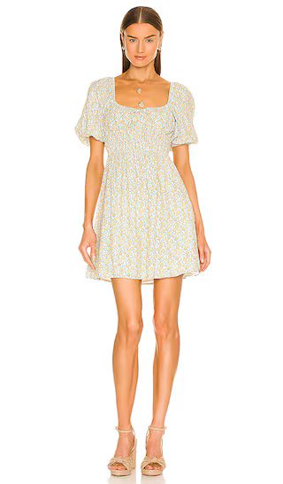 Sylvie Mini Dress in Sabinosa Floral Print | Revolve Clothing (Global)