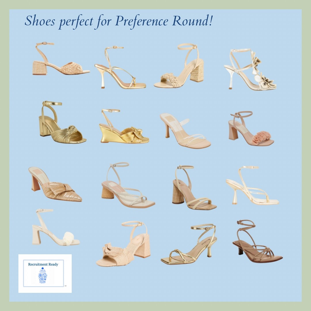 RECRUITMENT PREF ROUND HEELS ✨✨✨✨✨✨✨

#LTKShoeCrush #LTKSeasonal