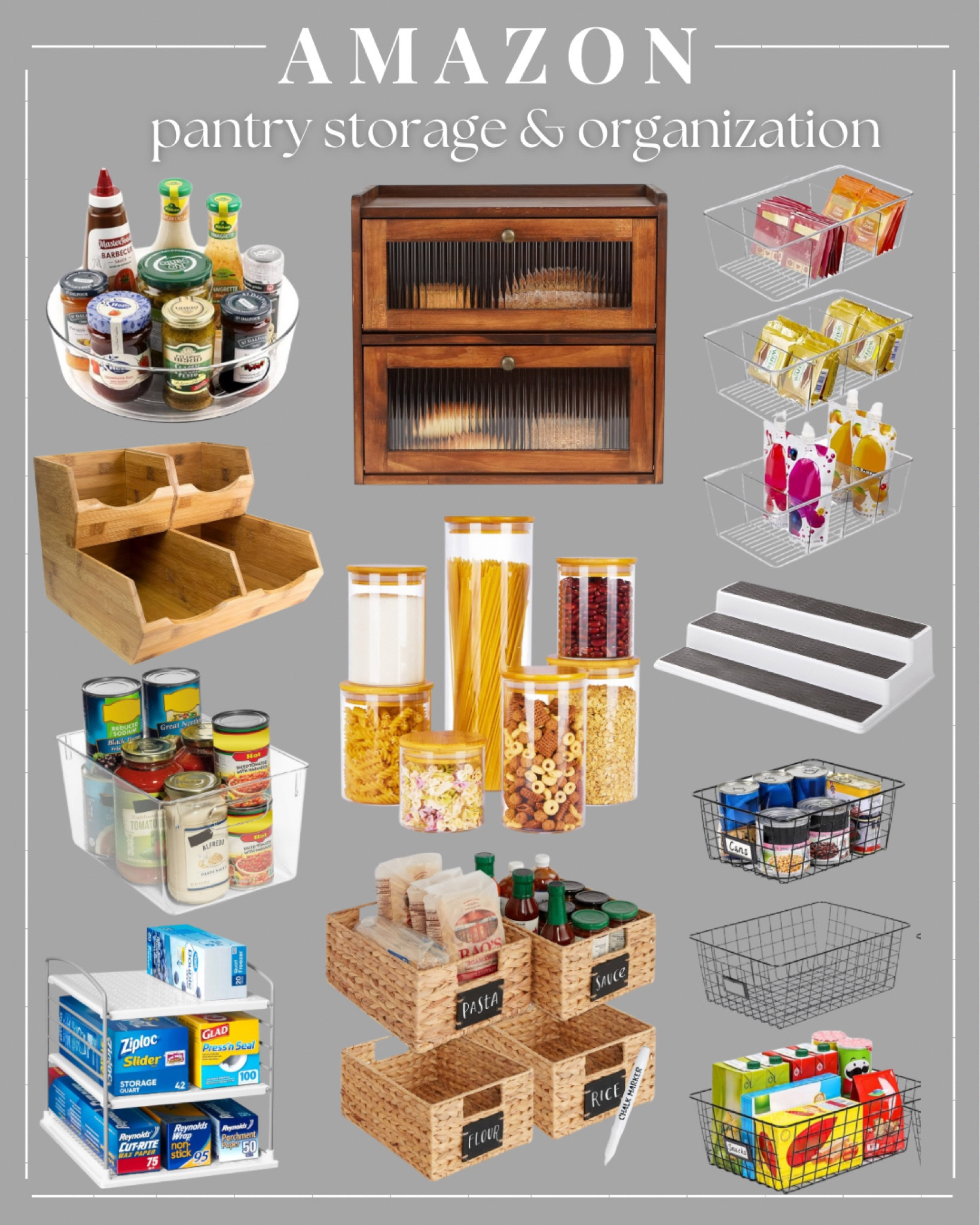 Amazon pantry storage & organization. Pantry storage & organization.

#LTKSaleAlert #LTKFindsUnder50 #LTKHome