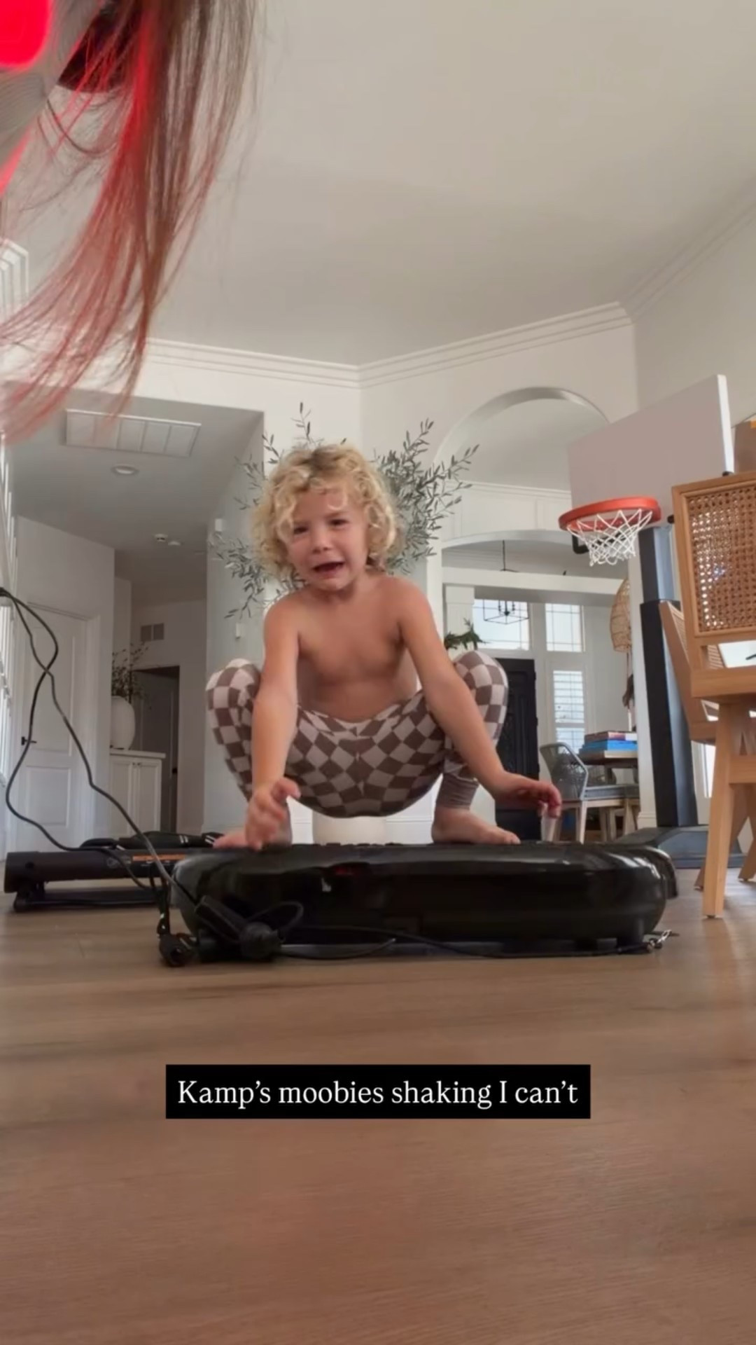 Kamp’s moobies shaking I can’t