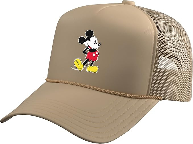 Disney Mickey Mouse Classic Pose Trucker Hat with Adjustable Mesh Back | Amazon (US)