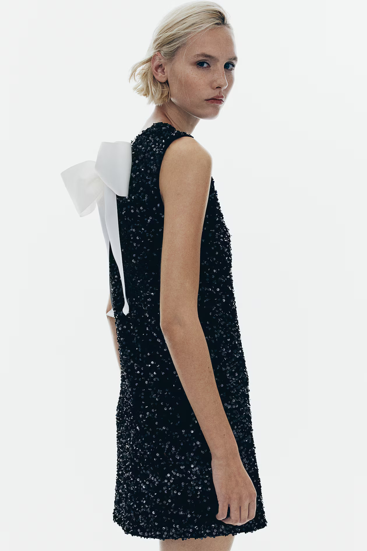 Sequined Tie-back Dress | H&M (US + CA)