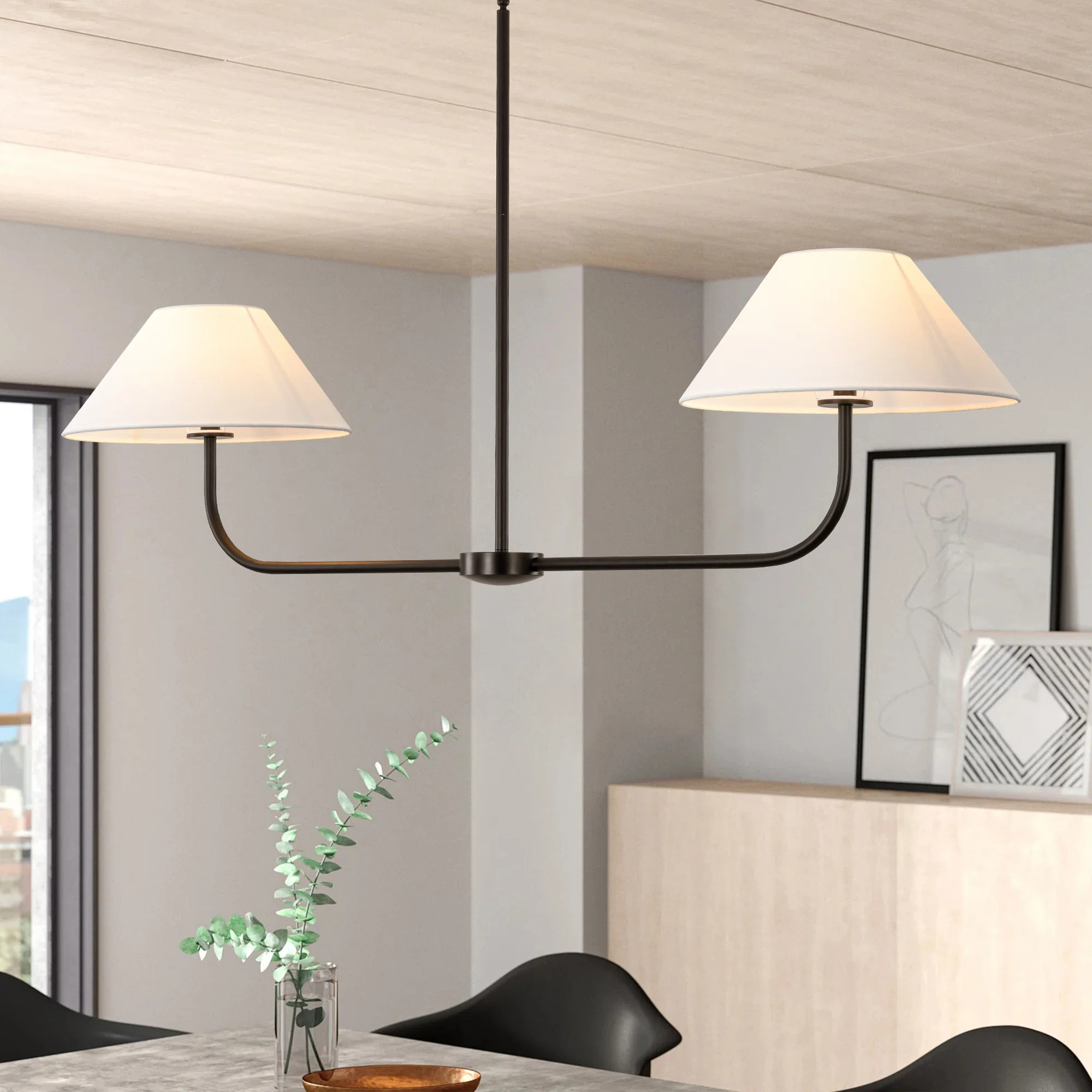 Kelsey 2 - Light Kitchen Island Pendant Light | Wayfair North America