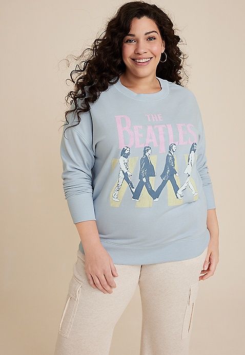 Plus Size Beatles Sweatshirt | Maurices