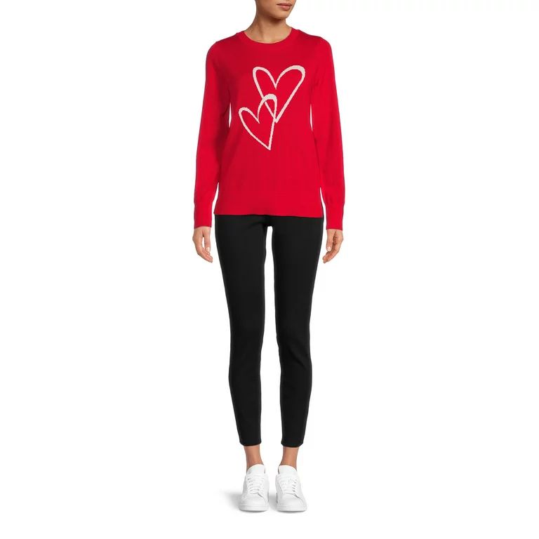 Time and Tru Women’s Fashion Sweater - Walmart.com | Walmart (US)