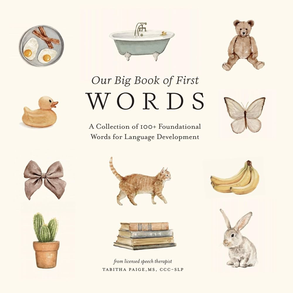 Our Big Book of First Words: A Collection of 100+ Foundational Words for Language Development | Amazon (CA)