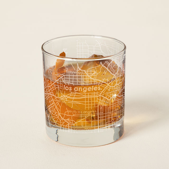 Urban Map Glass | UncommonGoods