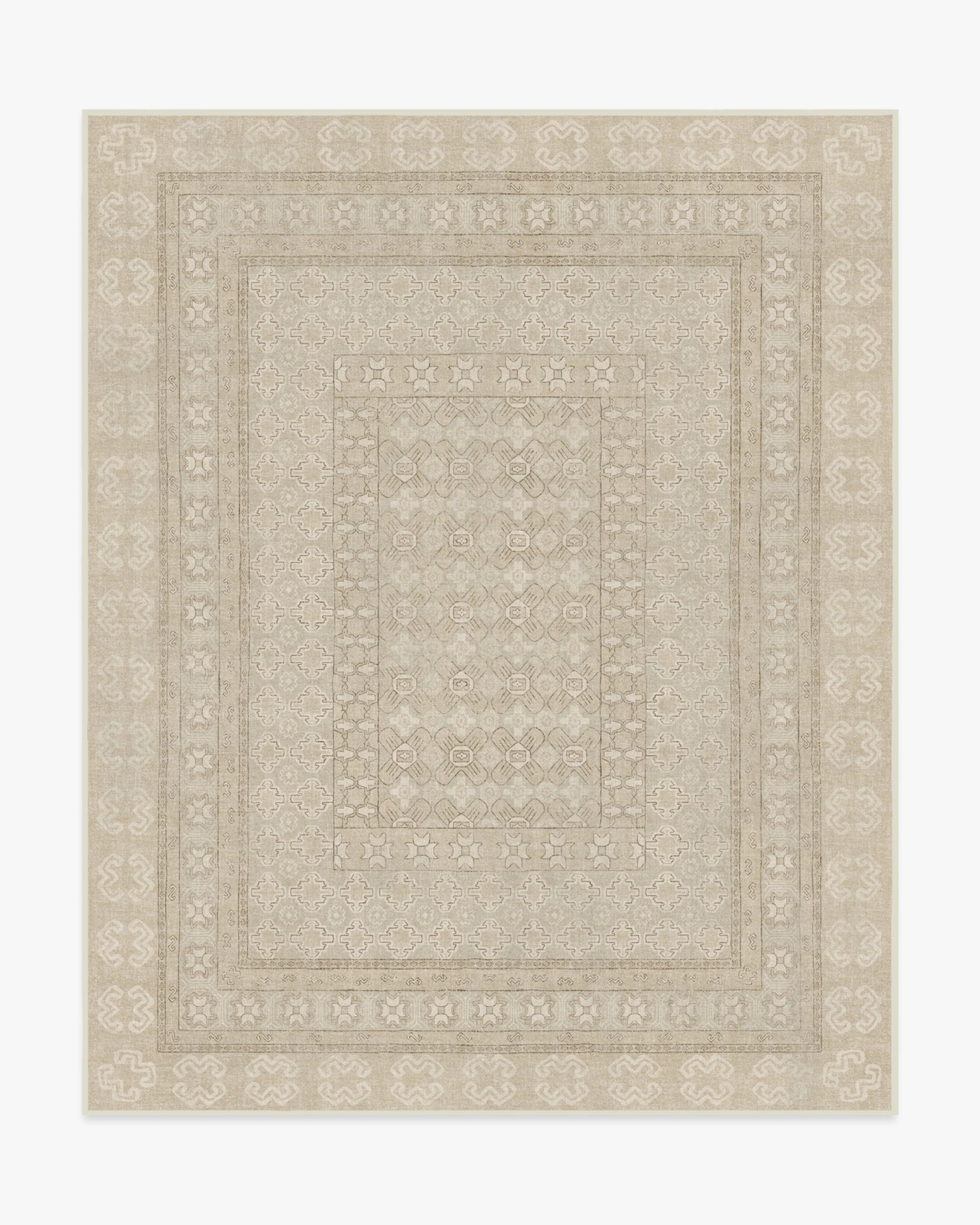 Cyrus Beige Ivory Rug | Ruggable