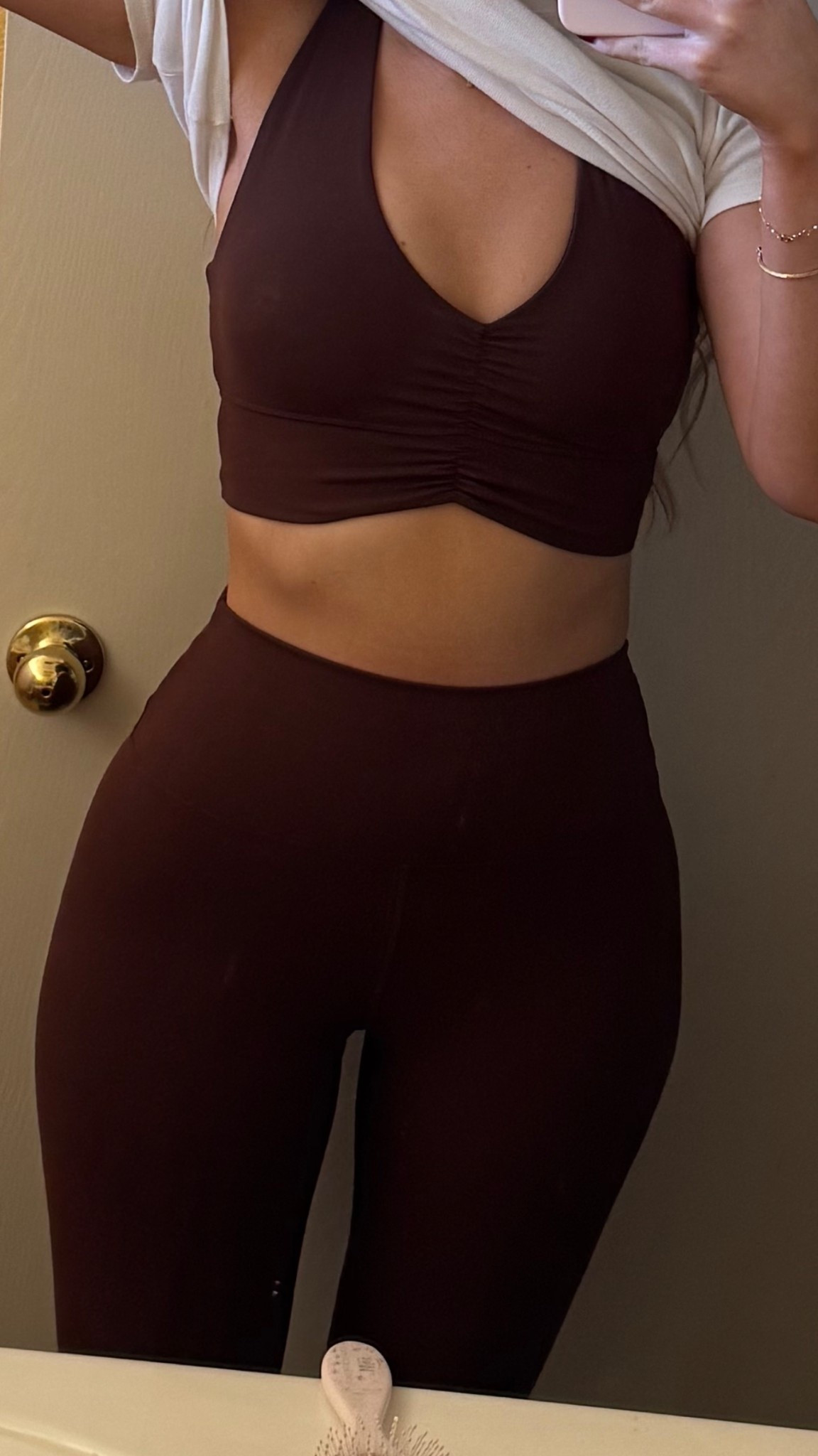 this chocolate brown beach riot set is perfect!! 🤎

workout set | christmas gift ideas | espresso | beach riot active wear | pilates set | workout wear | revolve finds | under $100 | chocolate brown set | sports bra | brown leggings | high-waisted leggings 

#LTKGiftGuide #LTKFindsUnder100