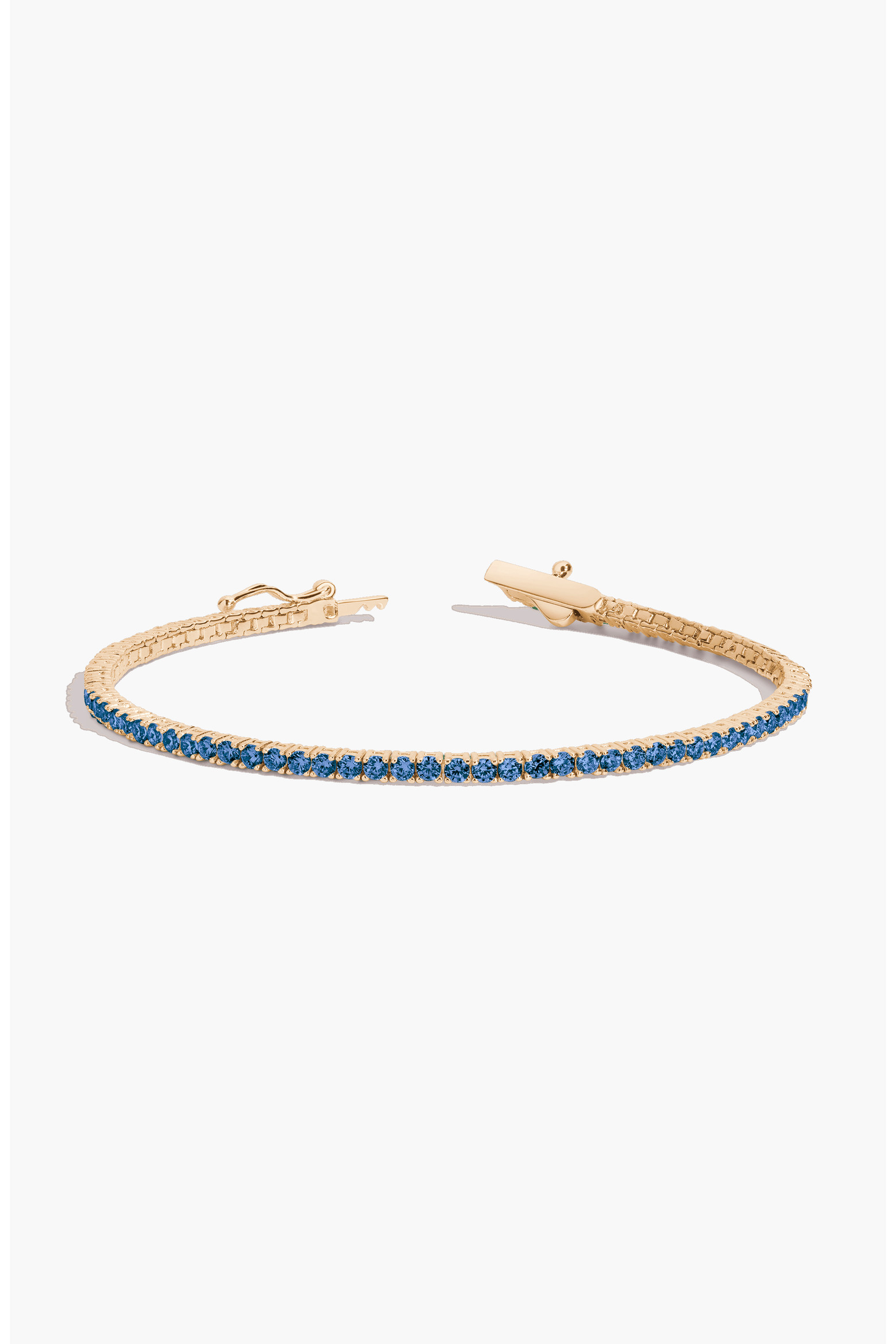 Lab Grown 3ct Blue Sapphire Tennis Bracelet (Women) | Nordstrom | Nordstrom