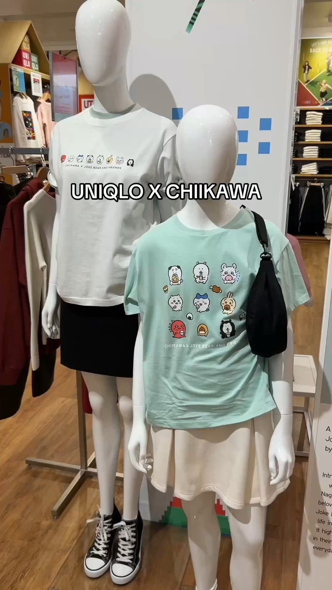 Uniqlo x Chiikawa!☺️✨ They have shirts in both adult and youth sizes. I usually wear an adult size XS/S and youth size 13 (for reference I’m 5’5”)!   #uniqlo #chiikawa #kawaii #japan #anime #graphictee #shirt 

#LTKStyleTip #LTKSeasonal #LTKFamily