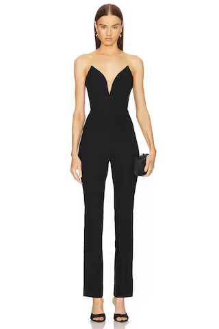 Michael Costello x REVOLVE Akansa Jumpsuit in Black from Revolve.com | Revolve Clothing (Global)