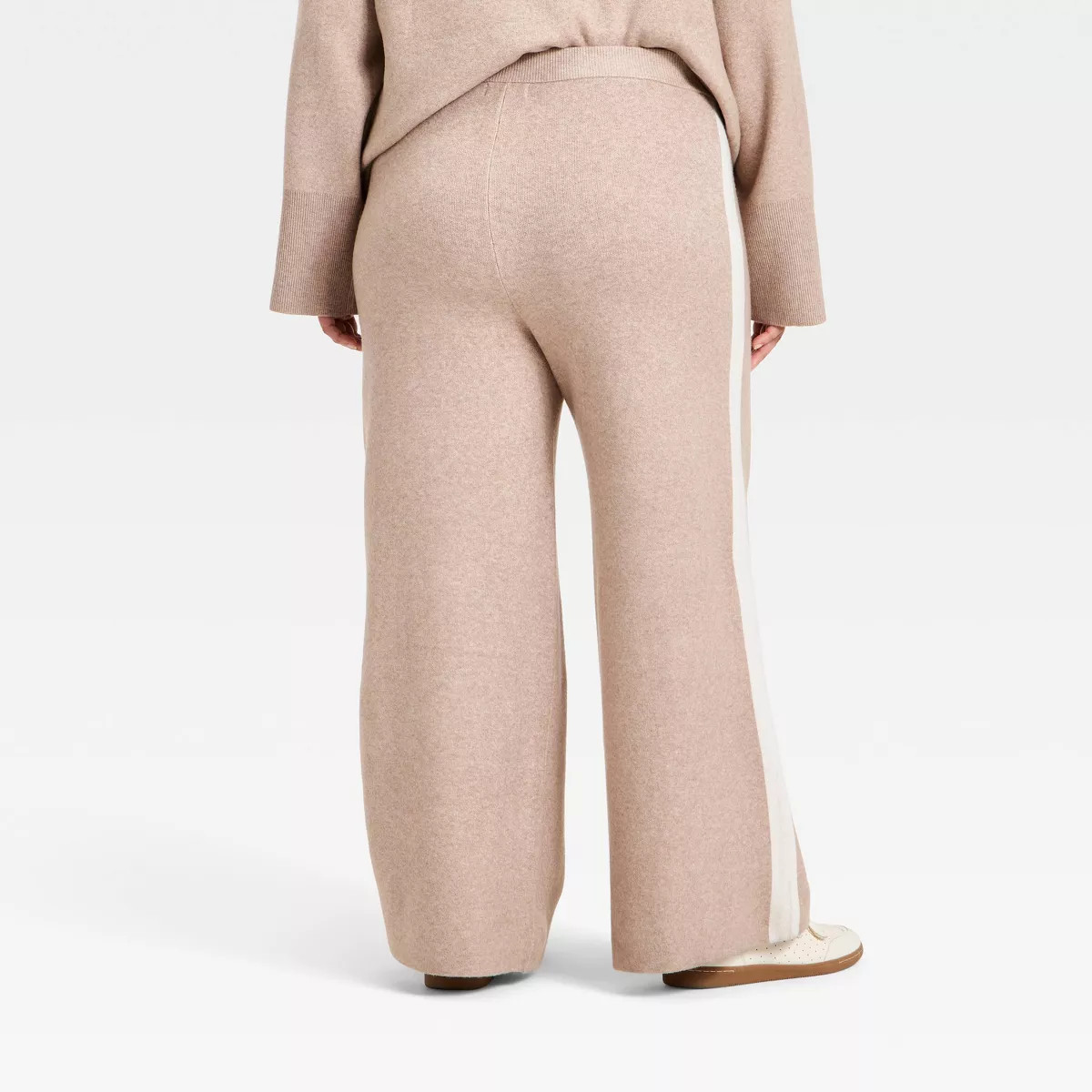 Women's High-Rise Wide Leg Pants - Ava & Viv™ Taupe | Target