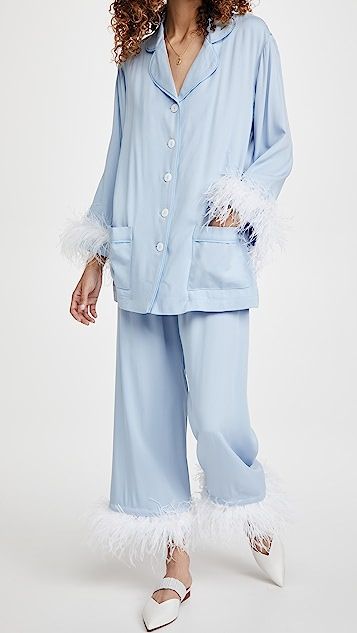 Cornflower Party Pajama Set | Shopbop