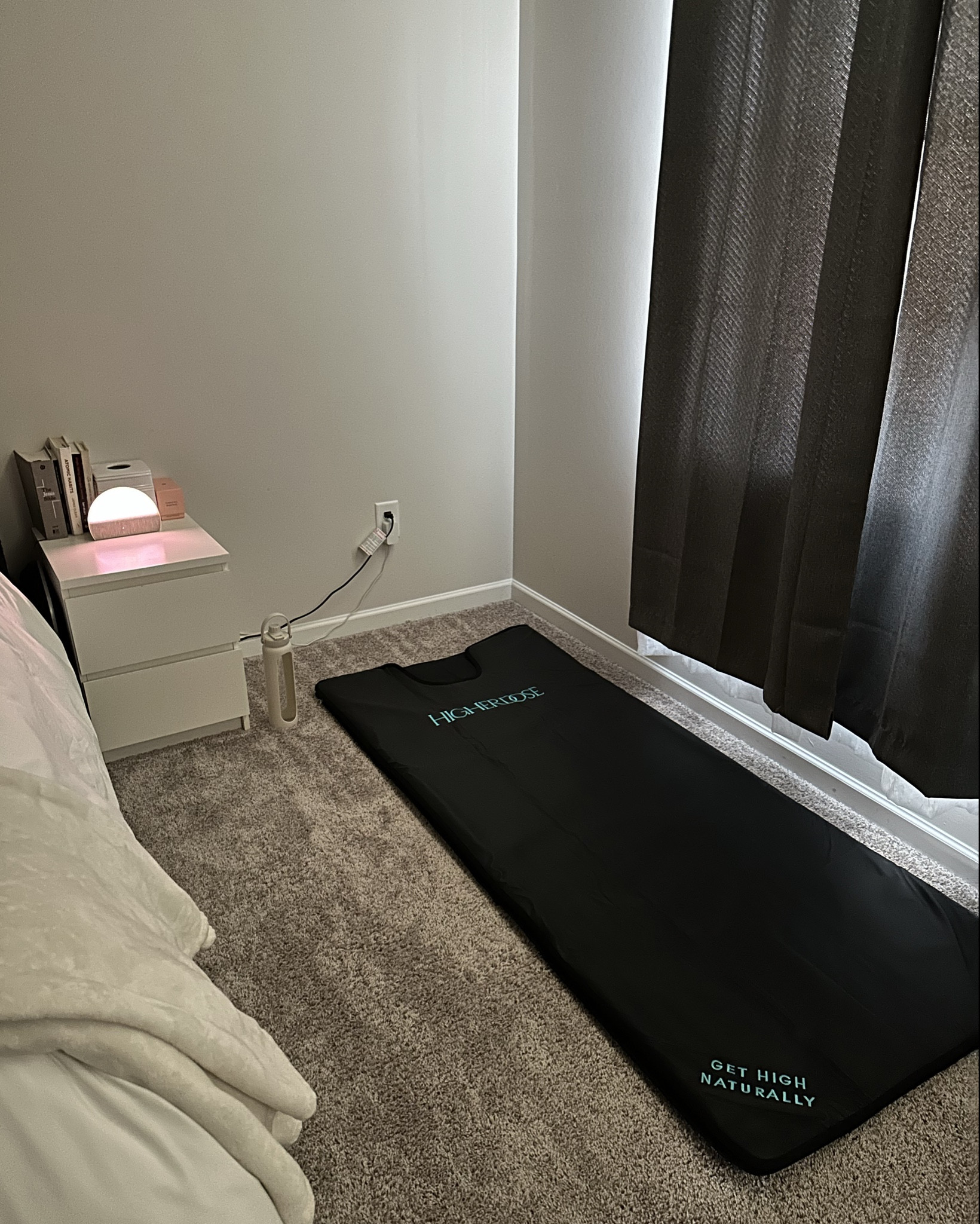 I’ve had this for almost 1 month now and I absolutely LOVE my sauna blanket by the HigherDose! 

After almost 2 years of wanting this, I’m so happy I finally invested in one. I look forward to these sessions from the comfort of my bedroom, with dimmed lighting and the sound of rain playing on my Hatch. I basically take a nap for 45-50 minutes; it’s so relaxing and I feel amazing afterwards!

SO many benefits to using this throughout the week! I’ve even traveled with it. If you have any questions, feel free to leave a comment and I’ll get back to you! Cheers to improved wellness and better habits in the new year! 🥂

*All HigherDose products are FSA/HSA eligible!

#LTKActive #LTKHome #LTKFitness