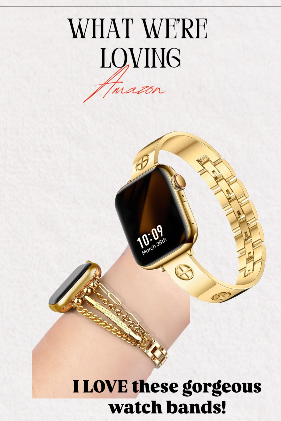 Nothing better than styling your smart watch! 