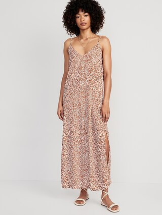 Tie-Back Maxi Slip Dress for Women | Old Navy (US)