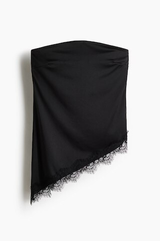 H & M - Top tube avec dentelle - Noir | H&M (FR, IT, ES, PT, BE)