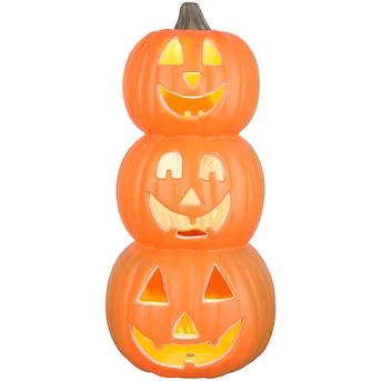 Haunted Living  18.11-in Lighted Jack-o-lantern Tabletop Decoration | Lowe's