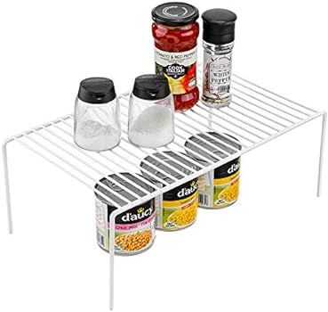 iPEGTOP Set of 2 Freezer Cabinet Shelf Rack, Large (15.7 x 9.4 Inch) Rustproof Stainless Steel Ki... | Amazon (US)