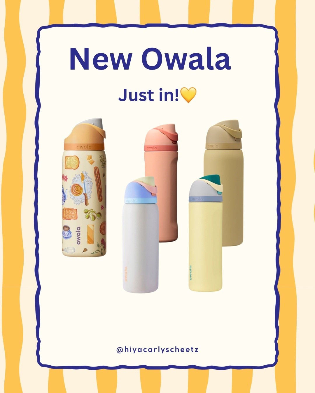 Summer just got cuter with these new colors 🌸💛 #owala #target #hydrate #spring 

#LTKSeasonal #LTKSpringSale
