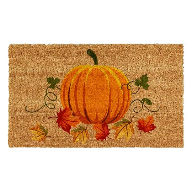 Calloway Mills Nature's Bounty Pumpkin Doormat | Walmart (US)