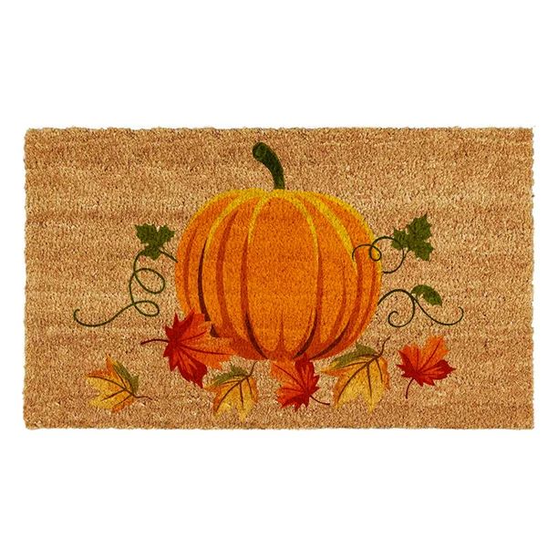 Calloway Mills Nature's Bounty Pumpkin Doormat - Walmart.com | Walmart (US)