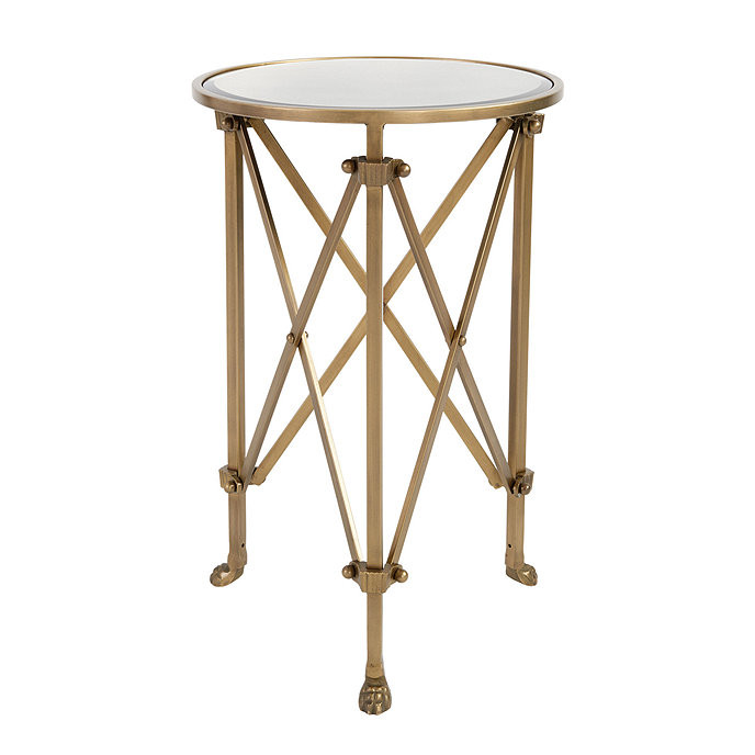 Olivia Mirrored Side Table | Ballard Designs | Ballard Designs, Inc.