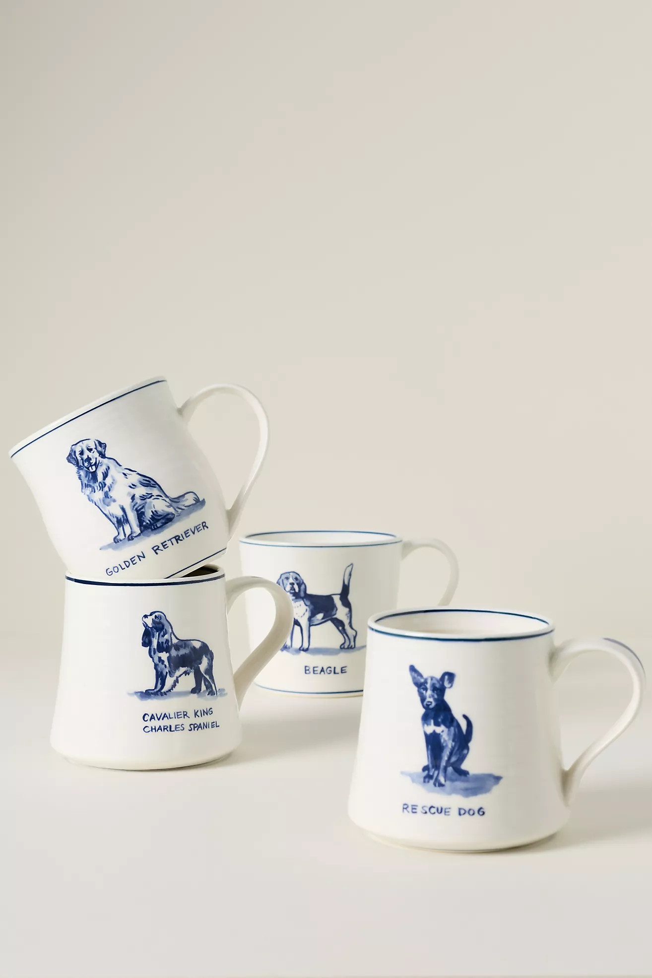 Molly Hatch Stoneware Dog Mug | Anthropologie (US)