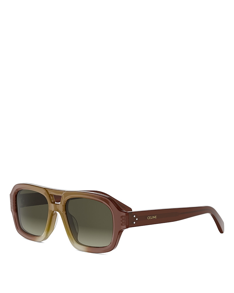 Celine 3 Dots Pilot Sunglasses, 53mm | Bloomingdale's (US)