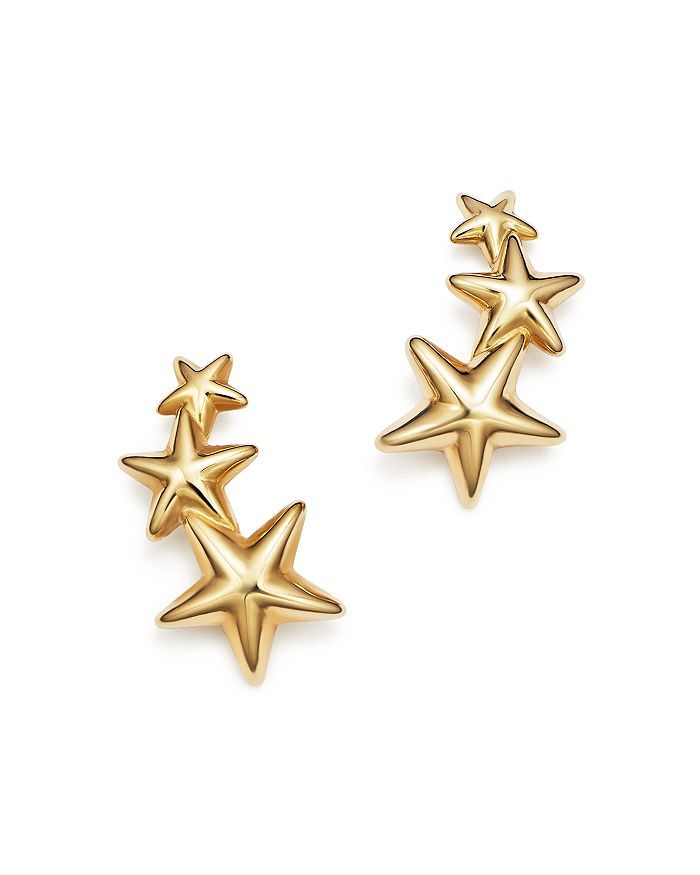 14K Yellow Gold Triple Star Climber Earrings - 100% Exclusive | Bloomingdale's (US)