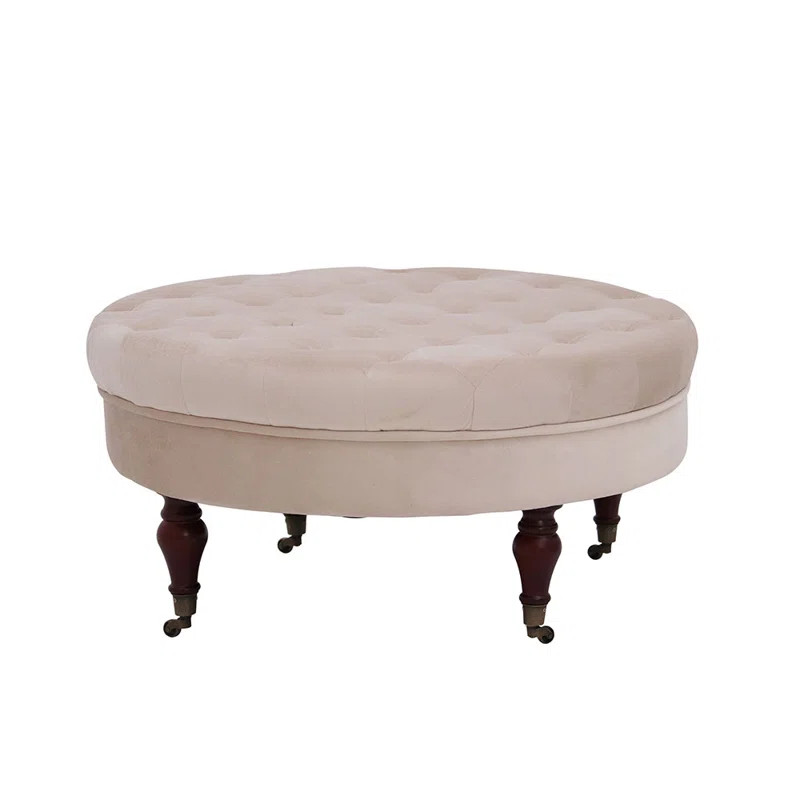 Arthur Velvet Ottoman | Wayfair North America