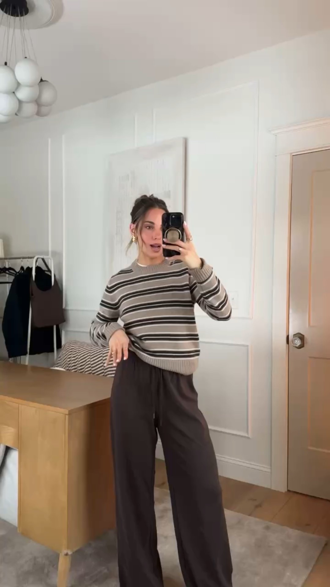 Neutral staples that just work 🤍
Lightweight knit, relaxed fit, and the kind of outfit you can throw on and go without thinking twice.

#LTKootd #LTKSeasonal #LTKmomlife