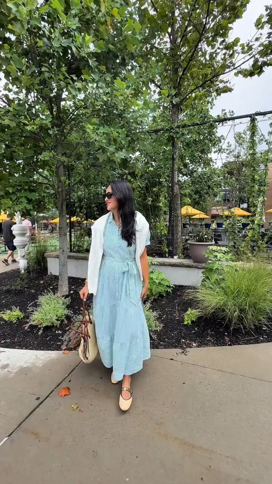 First day wearing this new Amazon dress and I’m kind of obsessed?? It’s simple but actually feels cute and pulled together with just a sweater and flats 💚 

These little jeweled Mary Janes are so comfortable and on sale right now ✨ 

Comment SHOP and I’ll send you the link to this look 🤍

#amazonfashion #grandmillennialstyle #outﬁtinspo #classicstyling #elevatedeveryday