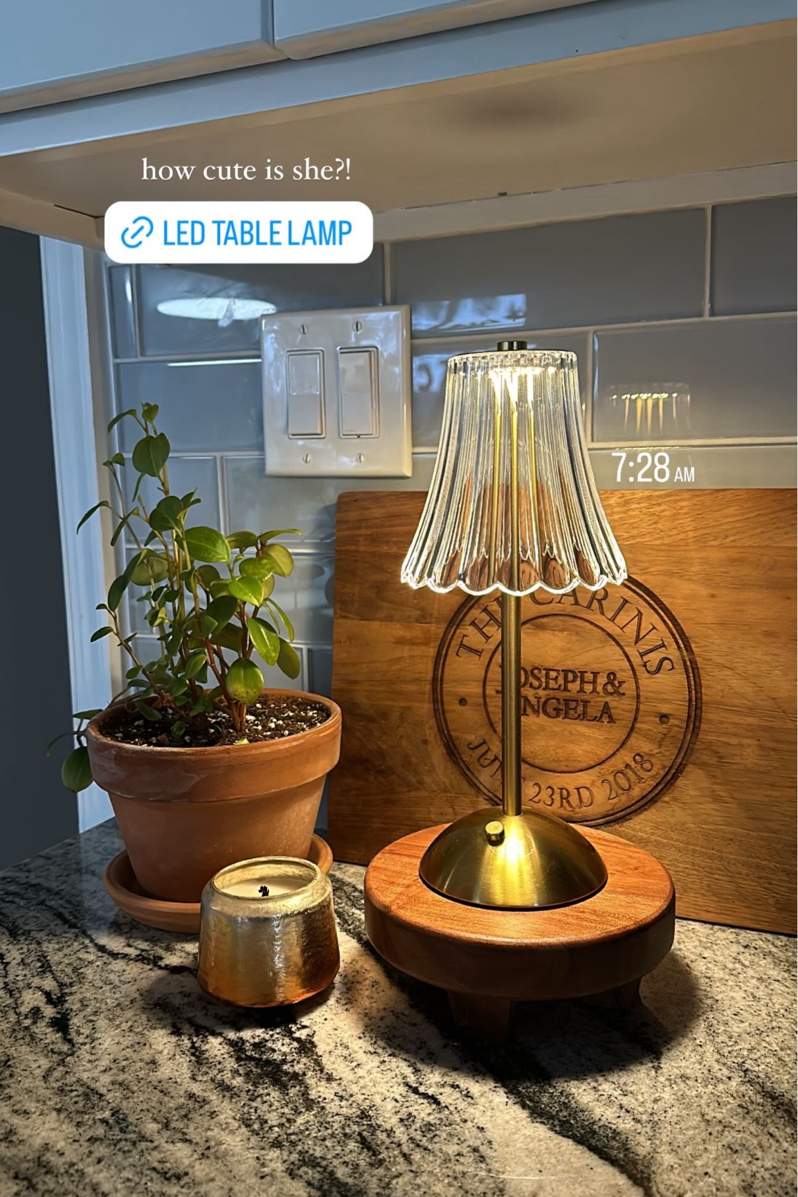 The cutest LED table lamp 

#LTKFallSale #LTKFindsUnder50 #LTKHome